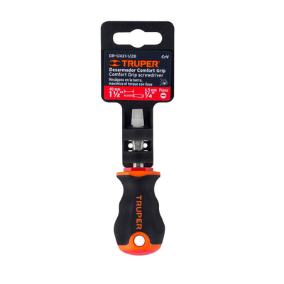 Desarmador Plano Truper 1/4" x 1-1/2"