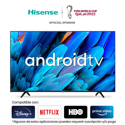 Televisor Hisense 43 Resolución Ultra HD Android Compatible Con Alexa
