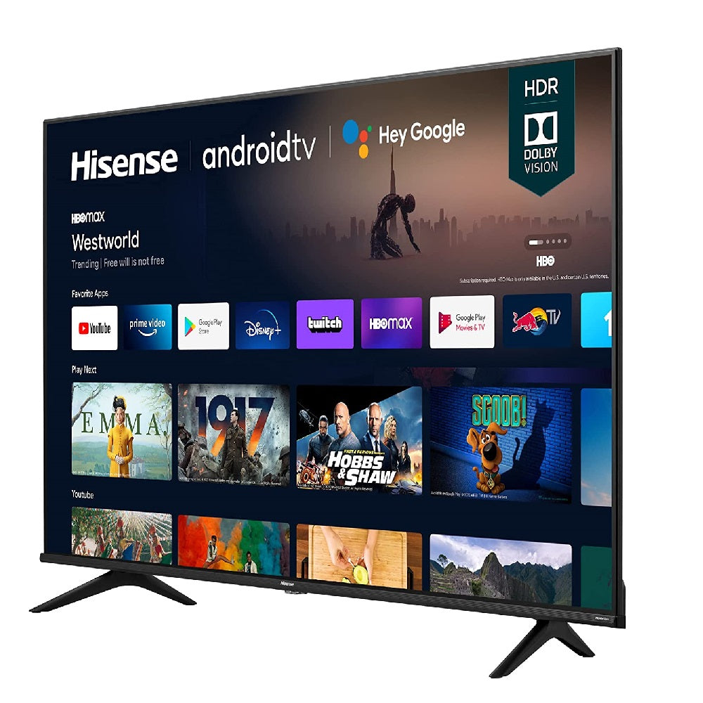 Televisor Hisense 50 Resolución 4K Ultra HD Android Compatible Con Alexa