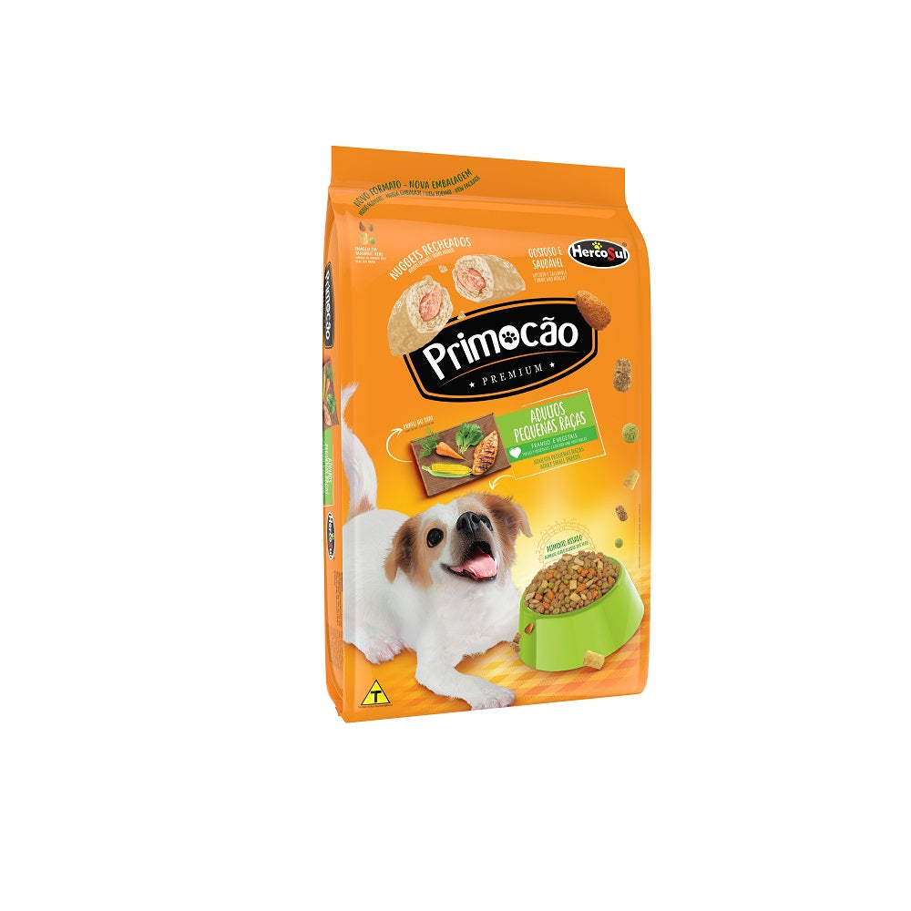 Balanceado Primocao Adulto Razas Pequeñas Pollo Y Vegetales 10,1KG