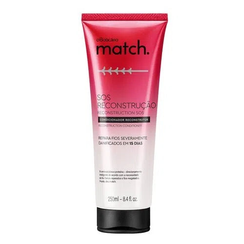 Acondicionador O Boticario Match SOS Reparador