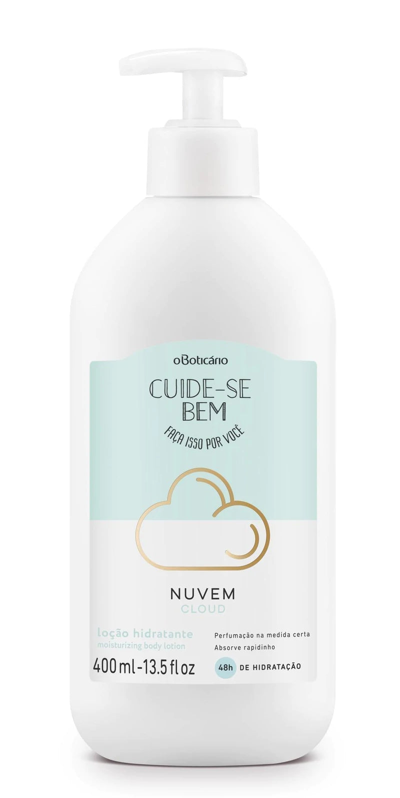 Loción Hidratante Corporal O Boticario Nuvem 400ml