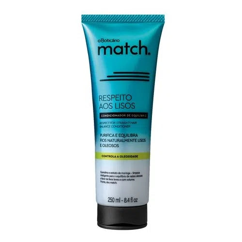 Acondicionador Match Lisos Perfectos Cabellos Oleosos 250ml