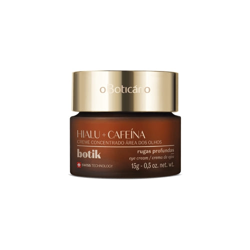 Crema de Ojos Concentrada O Boticario Acido Hialuronico y Cafeína Botik 15g