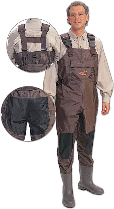 Bota Goma hasta el Pecho Bushline con Aislamiento para Exteriores