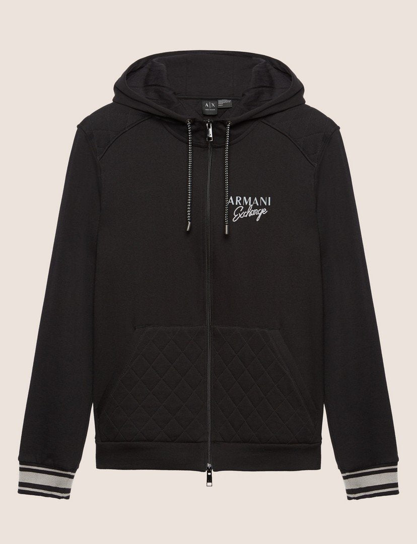 Sudadera con Capucha y Cremallera Armani Exchange para Varón
