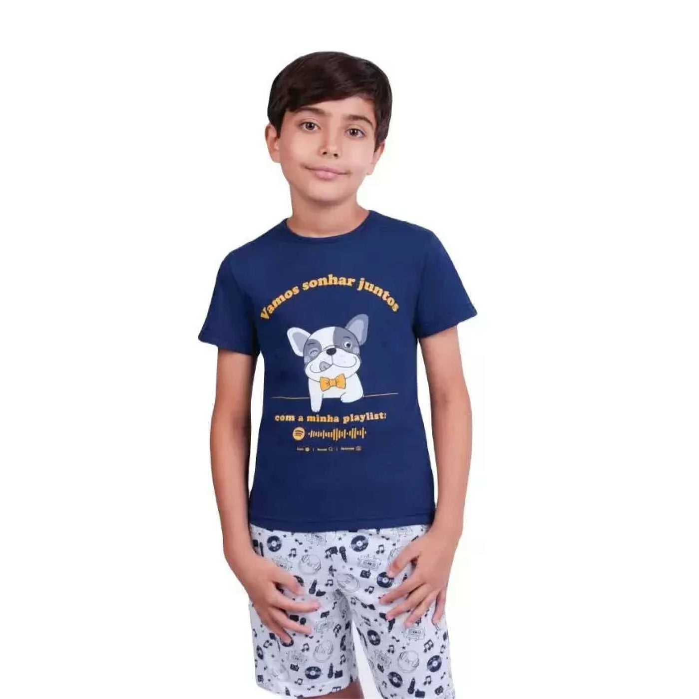 Pijama Lupo Corta Playlist Niño