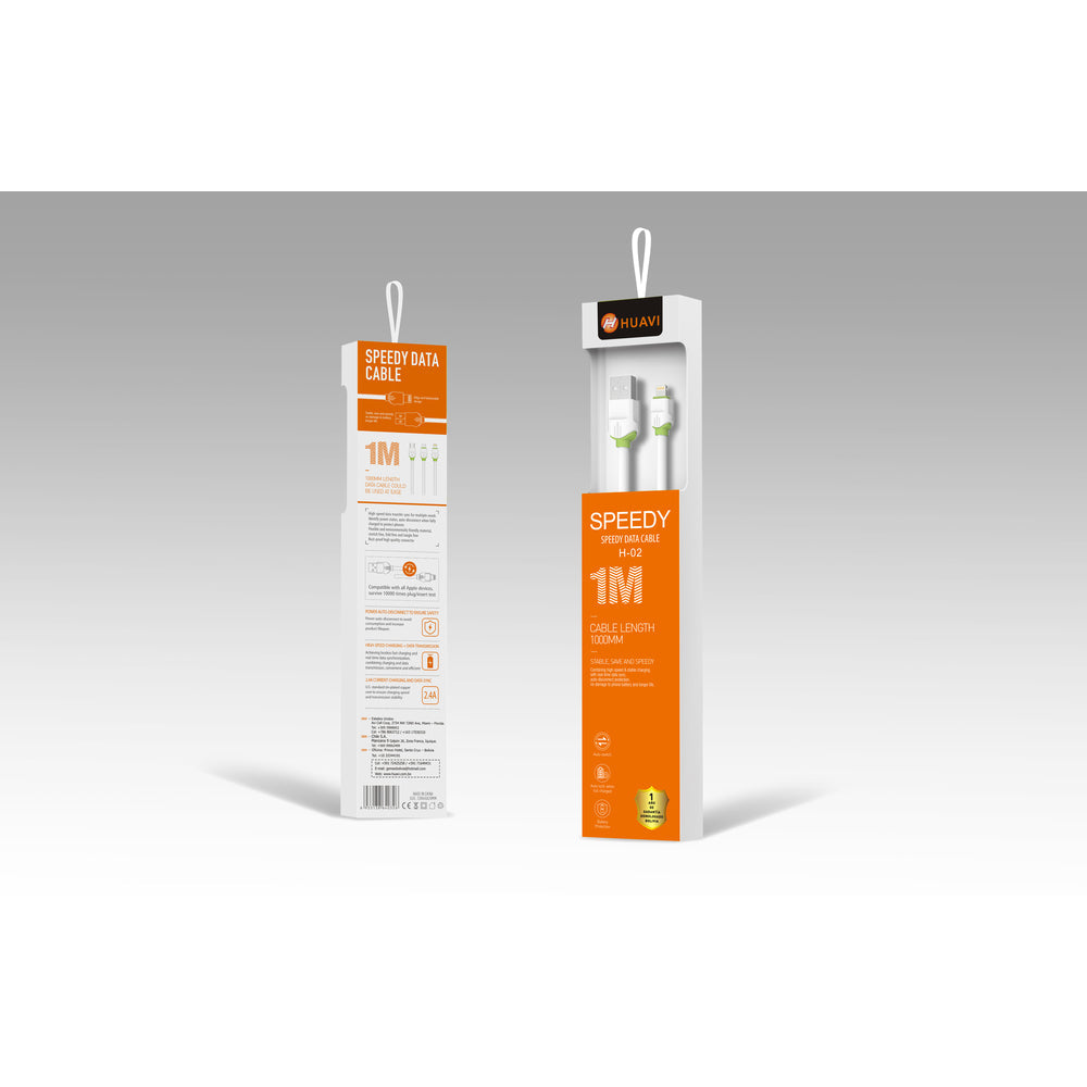 Cable de Datos Huavi H-02 I5 Iphone