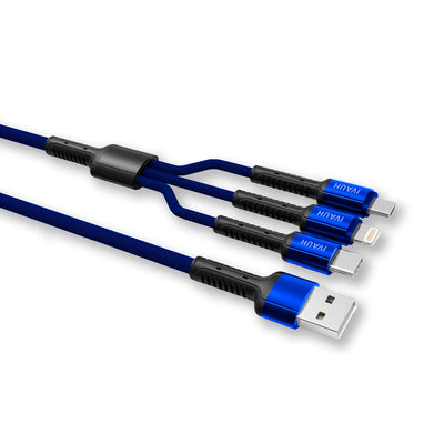 Cable de Datos Huavi H-15 3In1 Tres Entradas