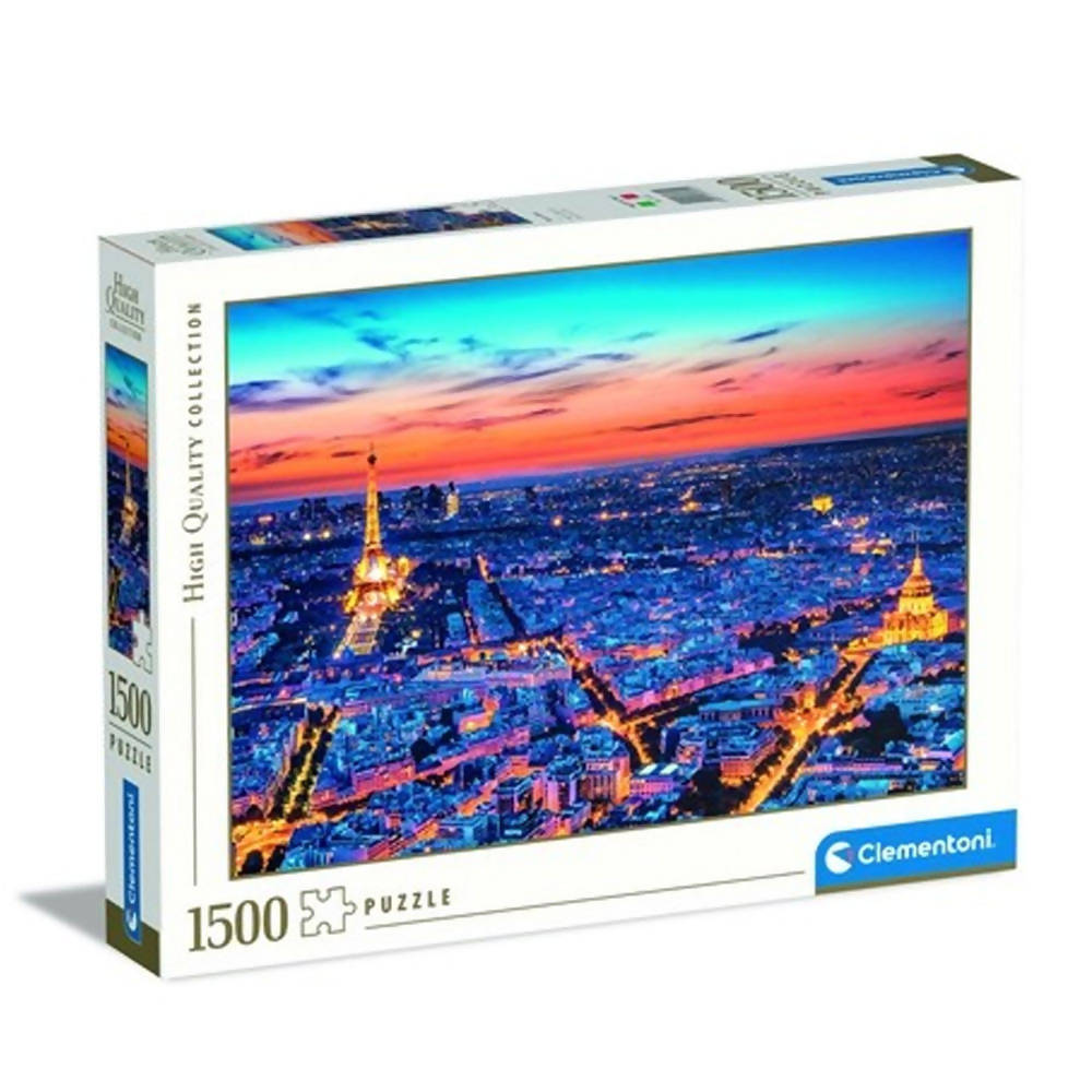 Rompecabezas Paris View Clementoni de 1500 Piezas