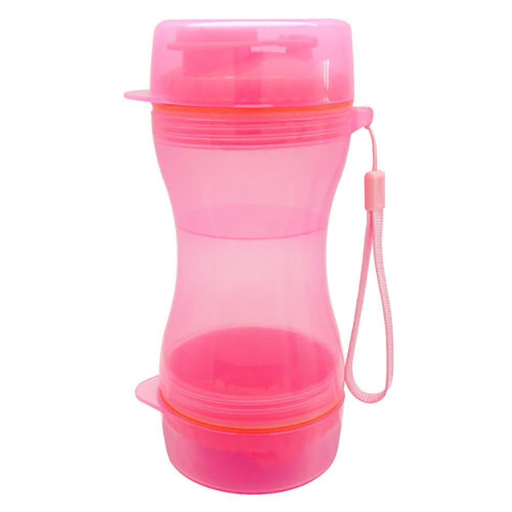 Comedero + bebedero portátil 2 en 1