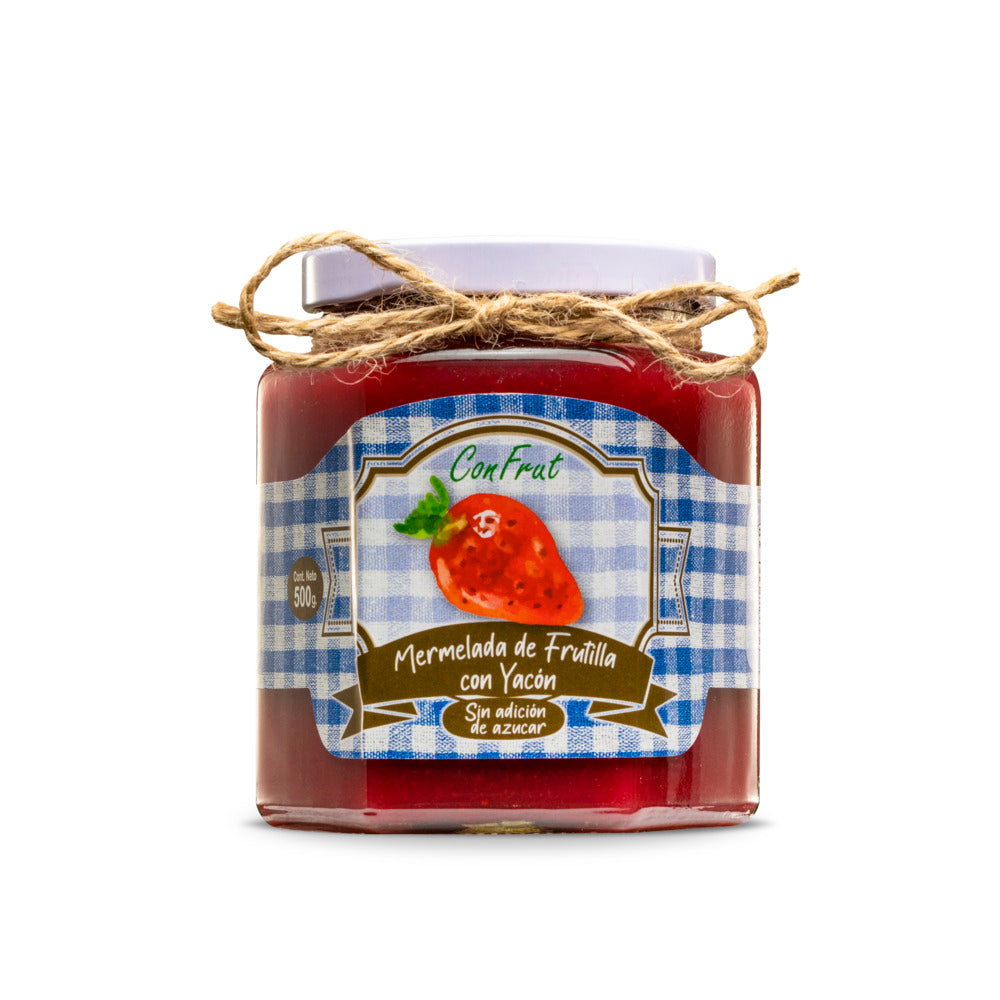 Mermelada De Frutilla Con Yacón