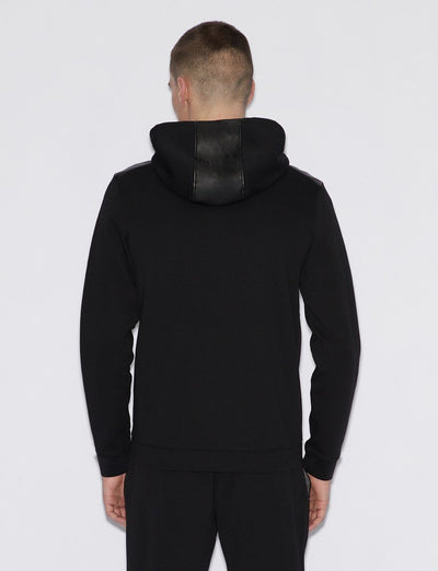 Sudadera con Capucha en Contraste Armani Exchange para Varón