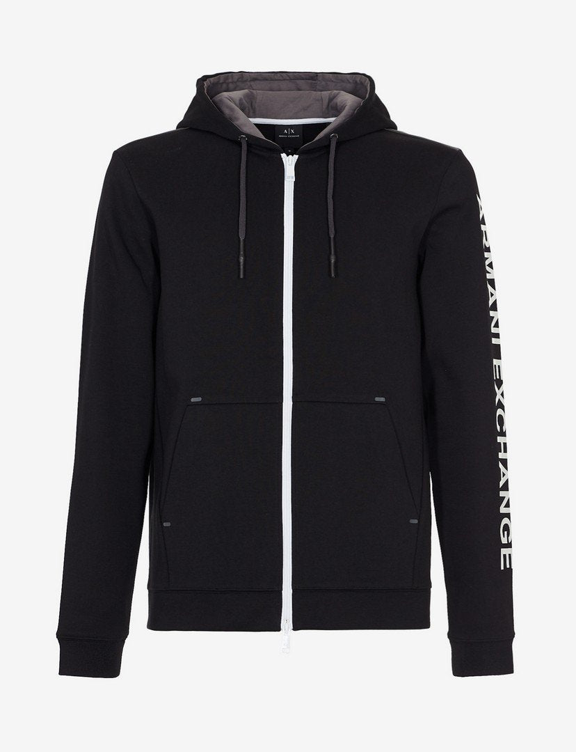 Sudadera con Capucha en Contraste Armani Exchange para Varón