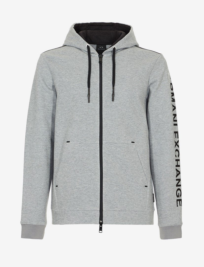 Sudadera con Capucha en Contraste Armani Exchange para Varón