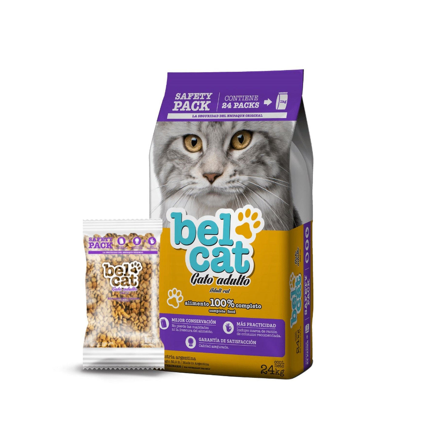 Balanceado Belcat Adulto 24KG