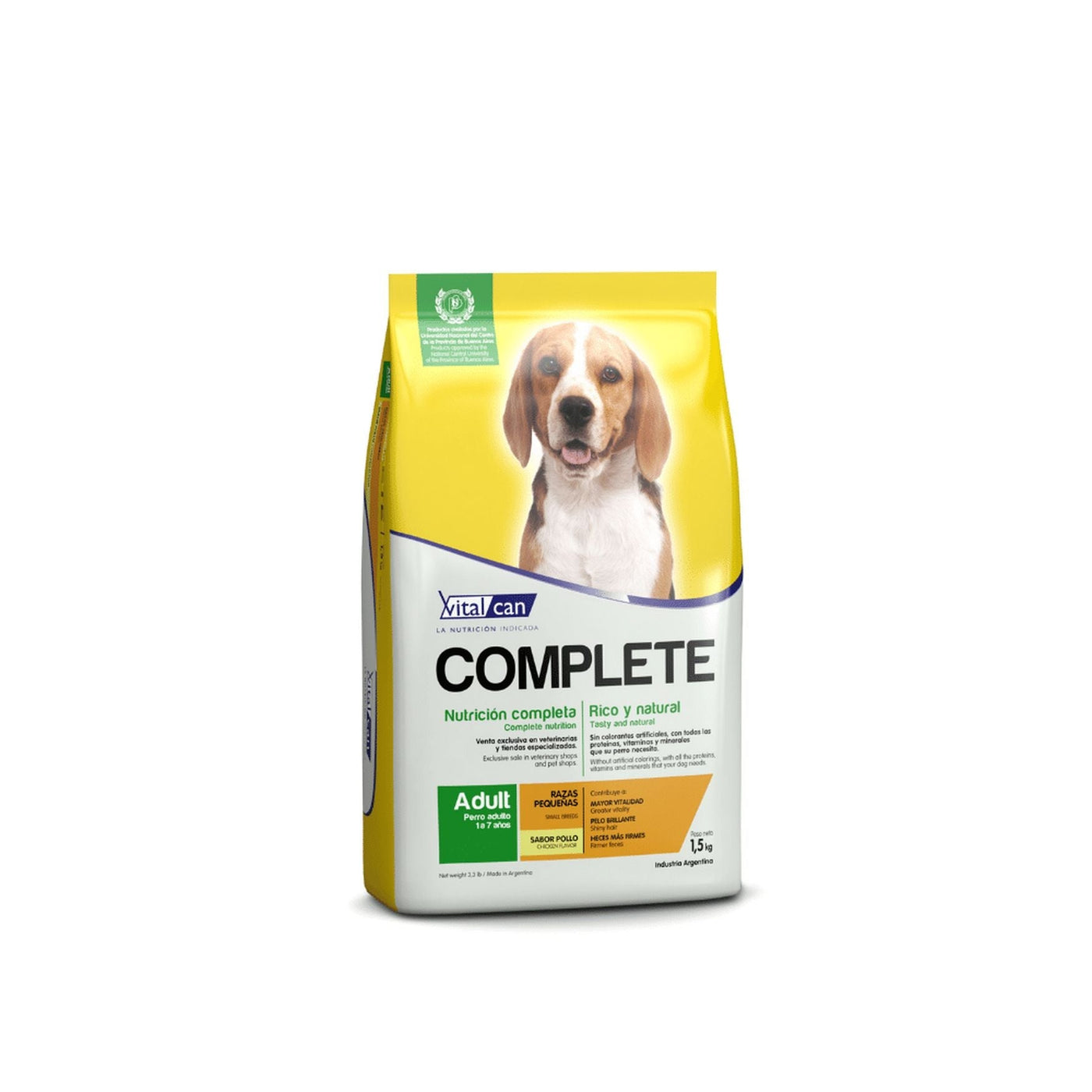 Balanceado Complete Perro Aadulto Raza Pequeña 12 KG P