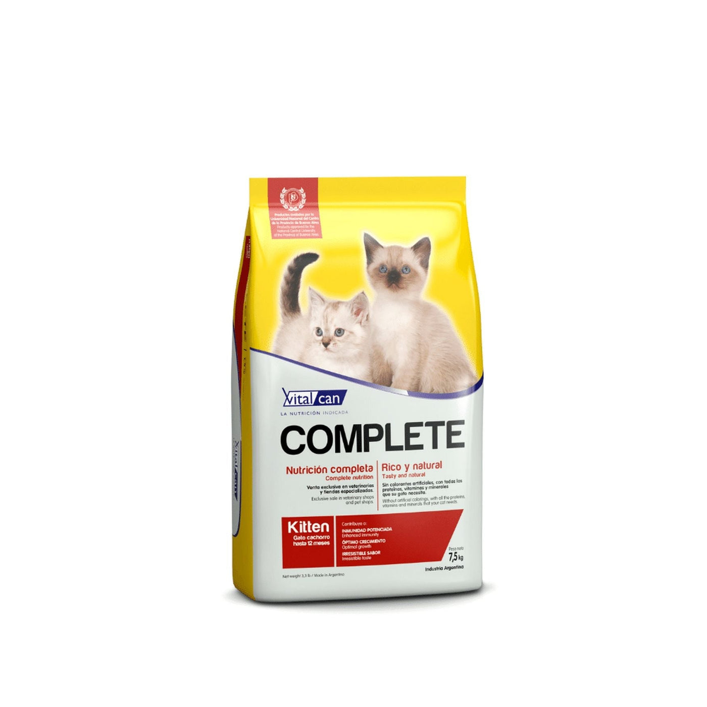 Balanceado Complete Gato Cachorro 7.5 KG
