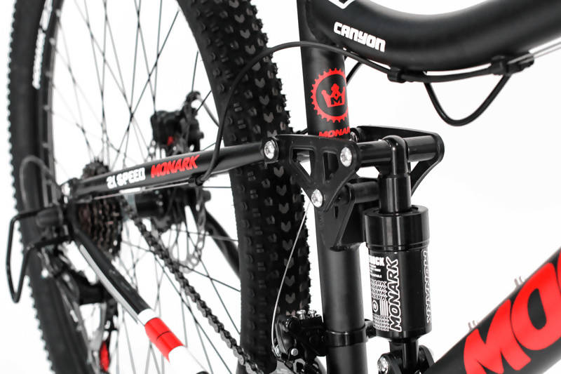 MONARK CANYON 27.5" NEGRO/ROJO