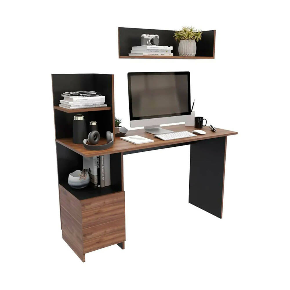 Set Escritorio Maderkit Librero y Repisa Gales Galicia