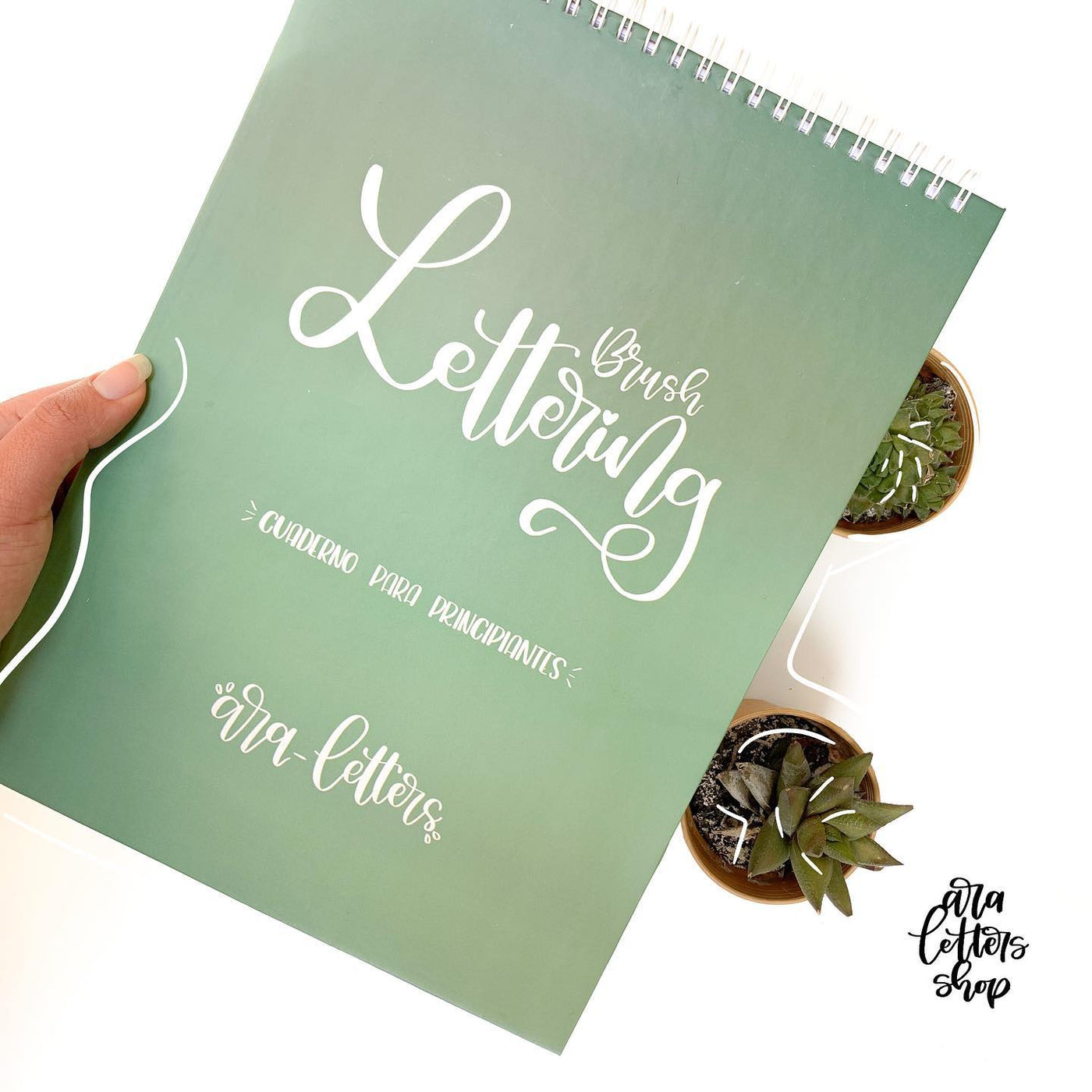 Brush Lettering - Cuaderno para principiantes
