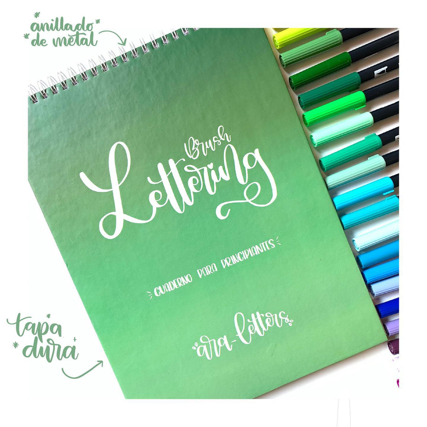 Brush Lettering - Cuaderno para principiantes