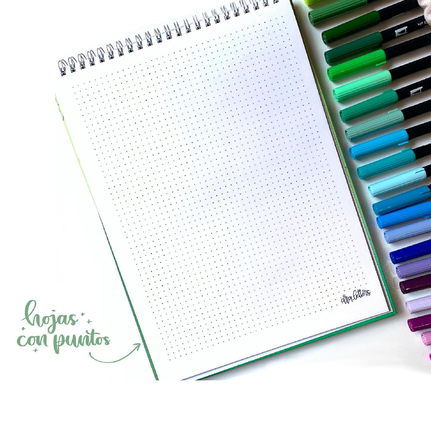 Brush Lettering - Cuaderno para principiantes