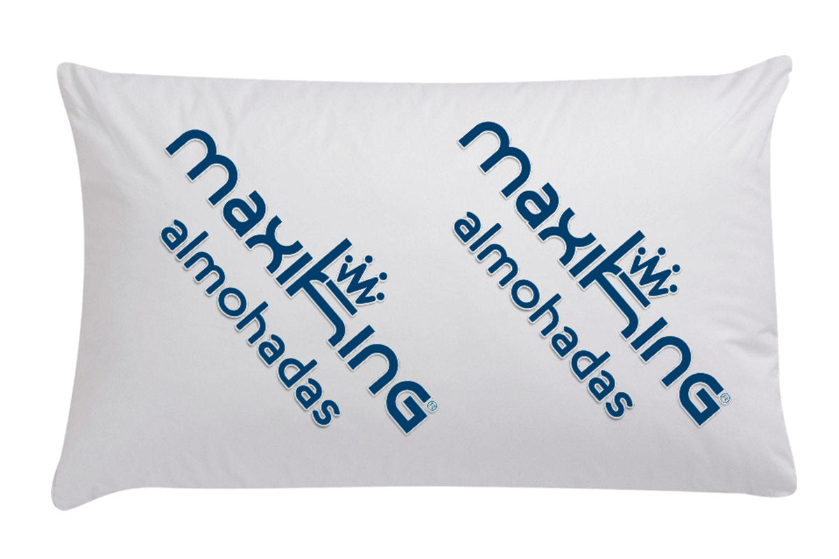 ALMOHADA MAXI KING FIBRA 90X45cm.