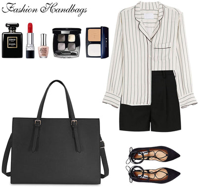 Bolsa NUBILY para Laptop de 15.6 pulgadas Material de Piel