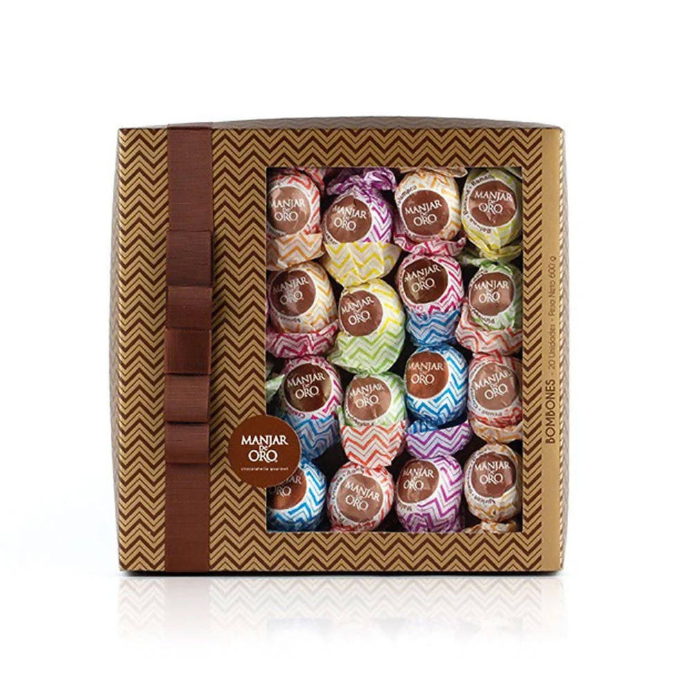 Caja Manjar de Oro - 20 Bombones