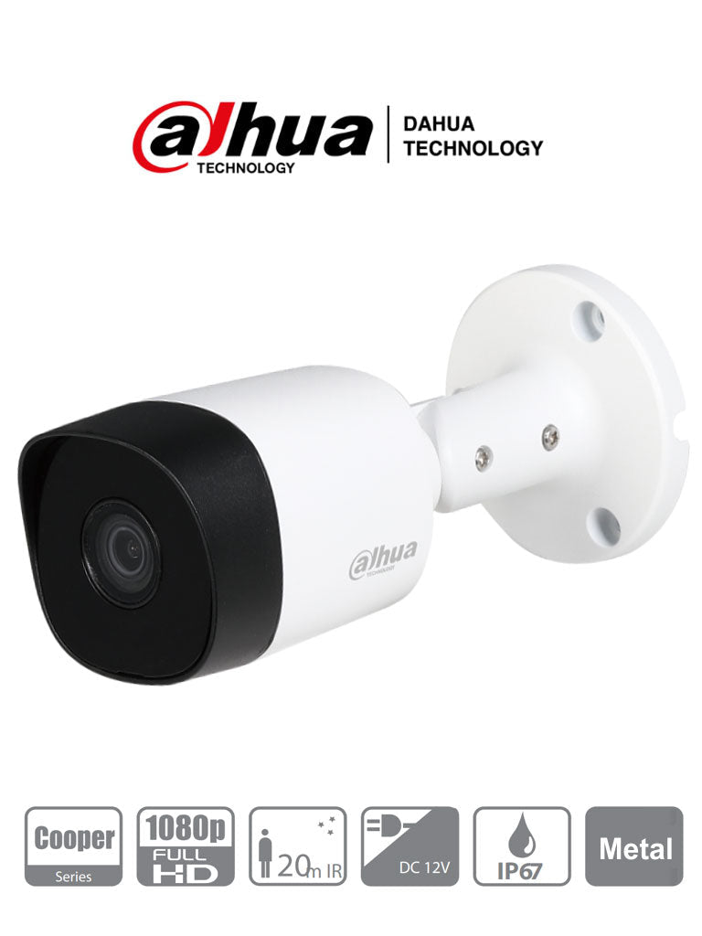 Kit de 4 Cámaras de Seguridad Full HD Dahua