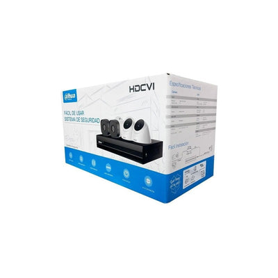 Kit de 4 Camaras de Seguridad HD Dahua