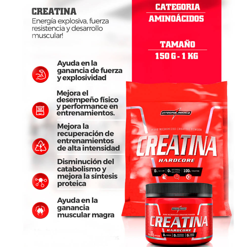 Creatina Hardcore 300gr