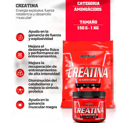 Creatina Hardcore 300gr