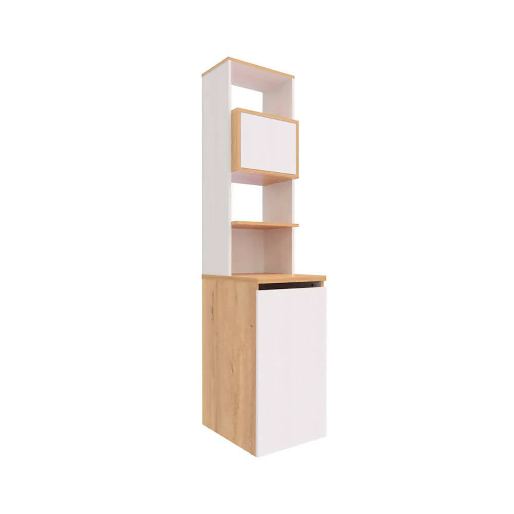 Escritorio Biblioteca Maderkit Duna Blanco