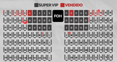Pre Venta- Entrada Concierto Marco Antonio Solis - Sector Super VIP - Fila G