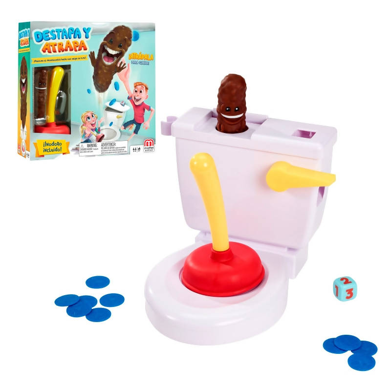 Juego de Mesa Mattel - Destapa y Atrapa