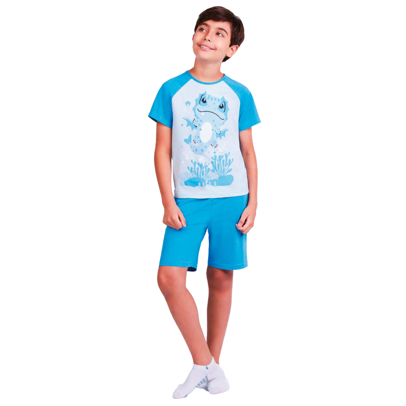 Pijama Lupo Corta Dragón De Agua